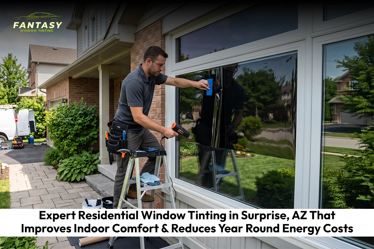 Residential Window Tinting That Improves Indoor Comfort
